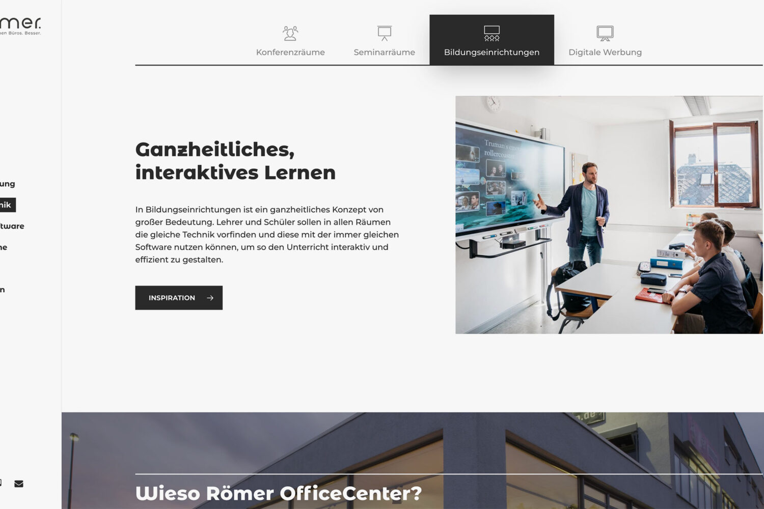 Projekte-Roemer-Roemer-Website-Screenshot