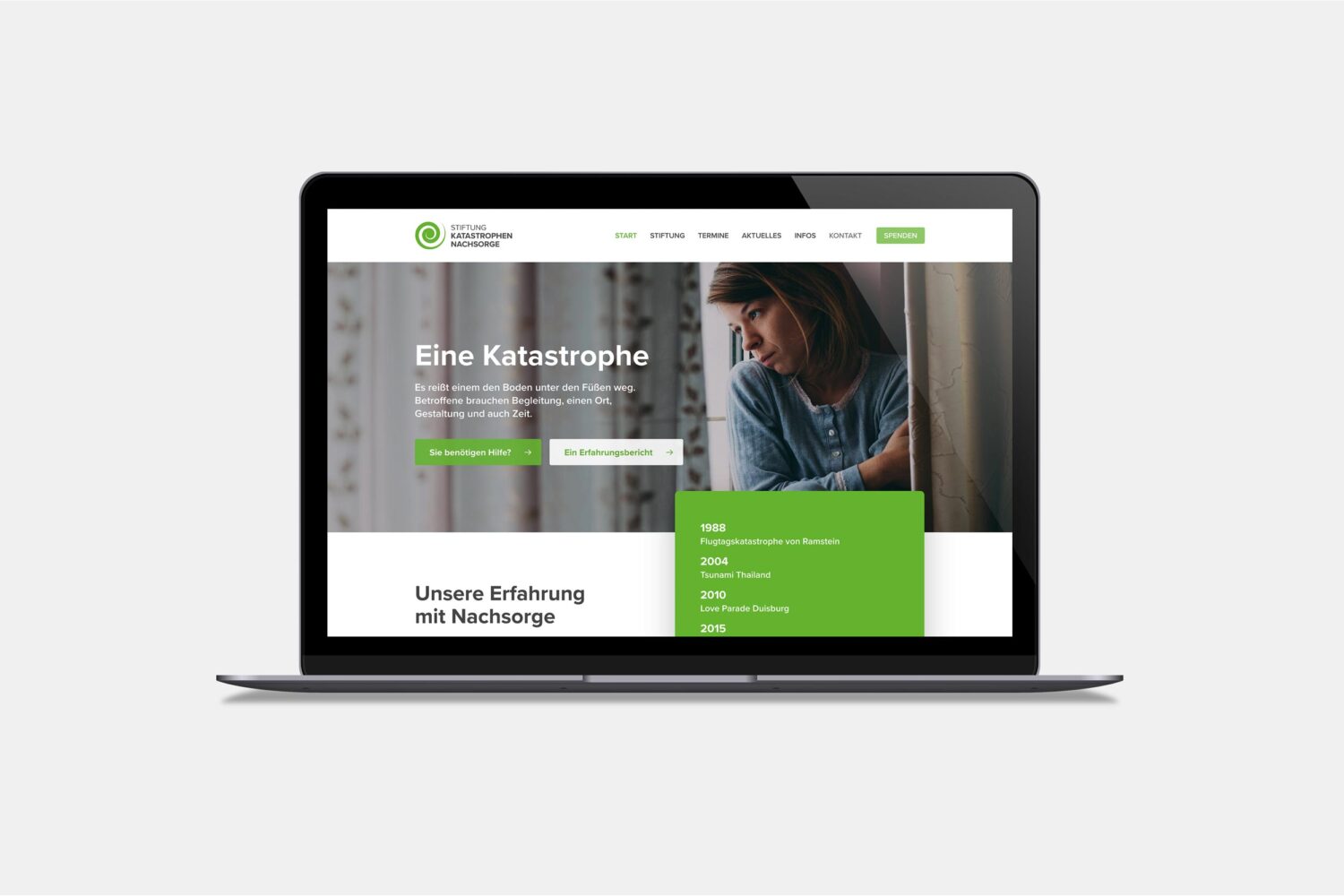 Webdesign-Stiftung-Katastrophen-Nachsorge