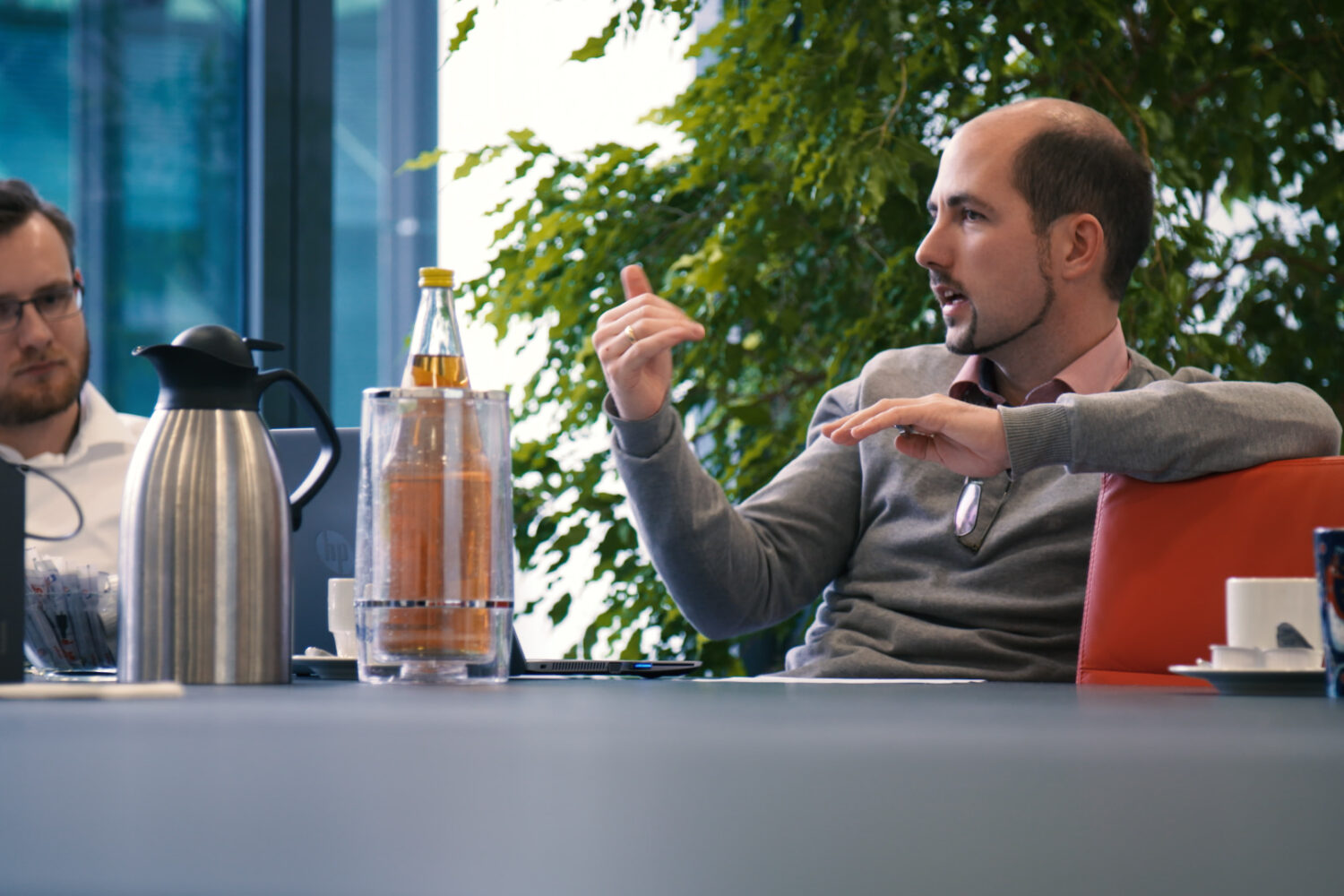 Besprechung im Fraunhofer ITWM Kaiserslautern