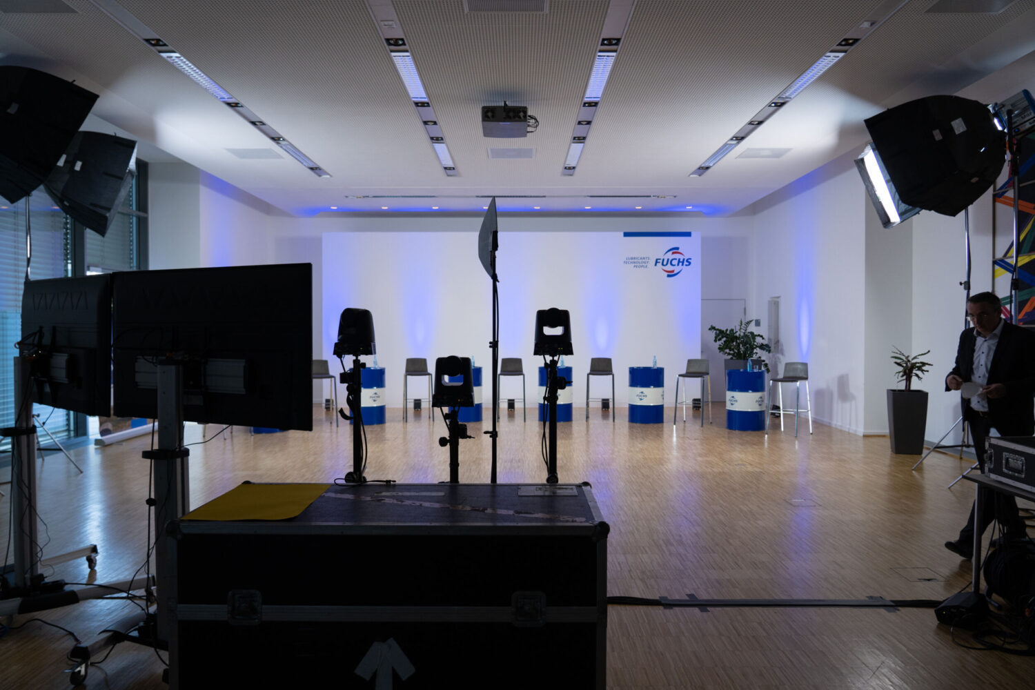 Kulisse Livestream Mannheim