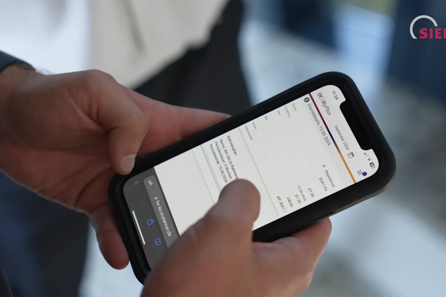 Detailaufnahme Smartphone
